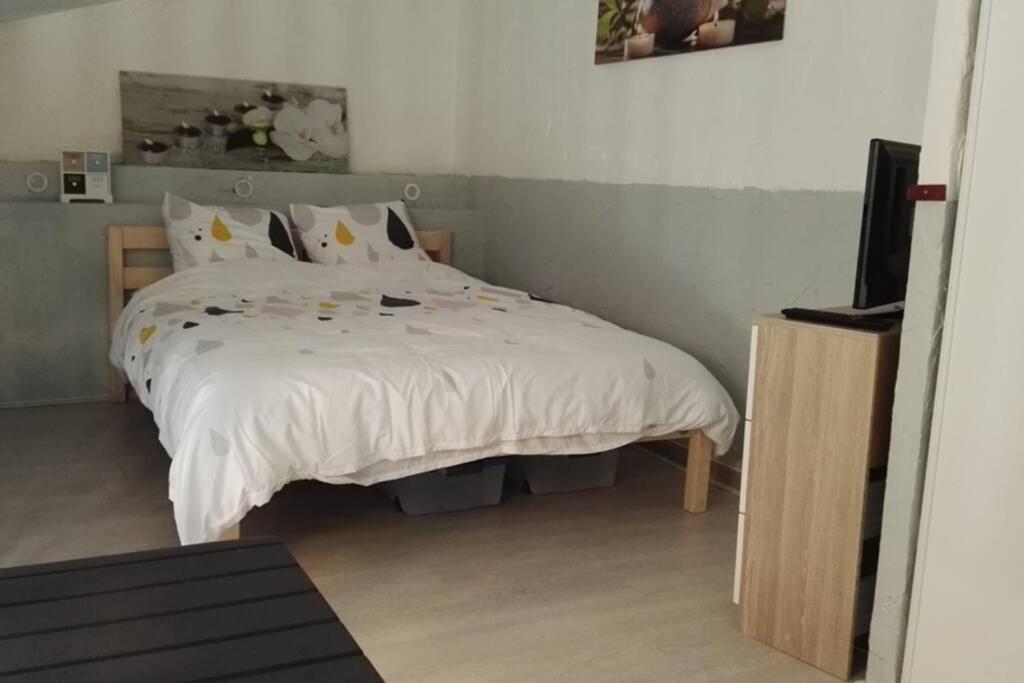 Luxueux studio mezzanine en résidence avec piscine au village Le Barcarès Exterior foto